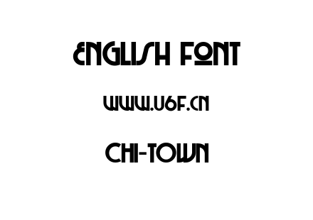 CHI-TOWN.TTF下载