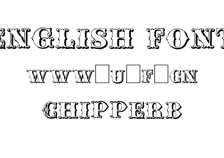 Chipperb.ttf下载