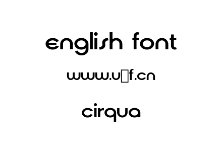 字体-Cirqua.ttf下载