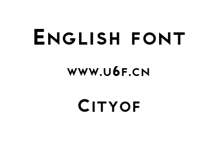 Cityof.TTF下载