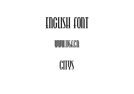 CITYS.TTF下载