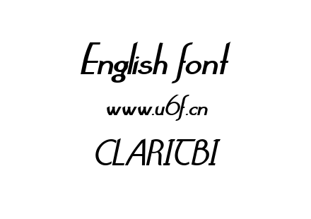 CLARITBI.TTF下载