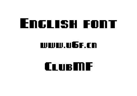 ClubMF.ttf下载