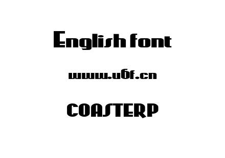 COASTERP.TTF