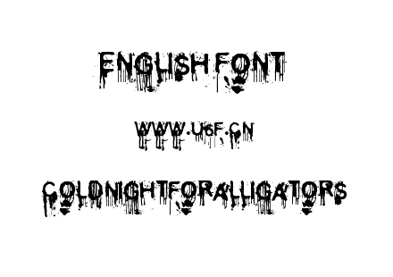 字体-coldnightforalligators.ttf下载