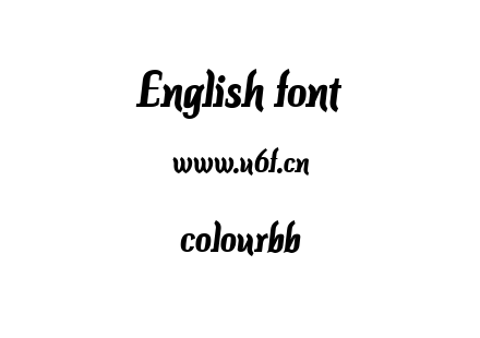 colourbb.ttf下载