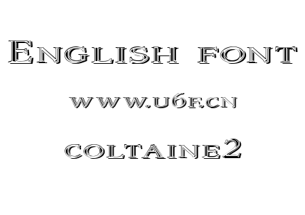 coltaine2.ttf下载