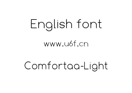 Comfortaa-Light.ttf下载