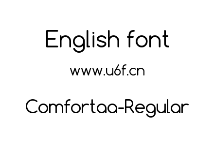ttf字体-Comfortaa-Regular.ttf