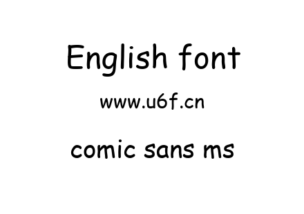 comic sans ms.ttf下载