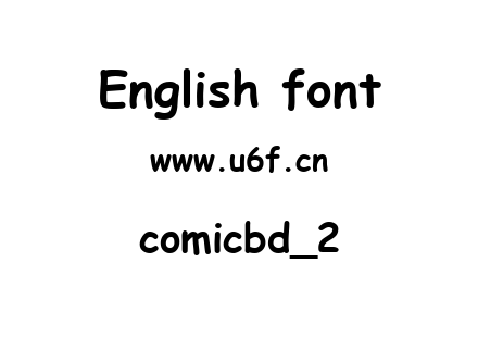comicbd_2.ttf下载