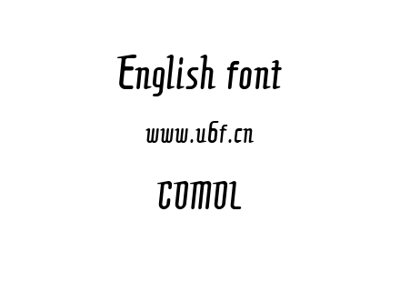 COMOL.TTF下载