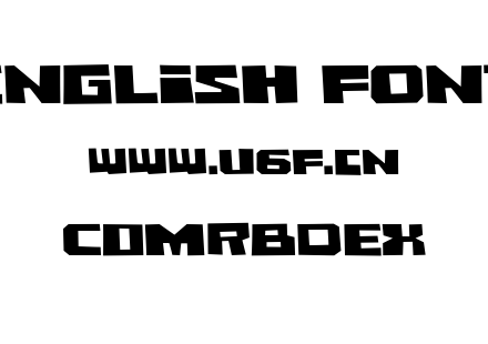 COMRBDEX.ttf下载