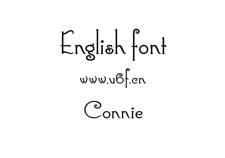 字体-Connie.ttf下载