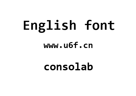 consolab.ttf下载