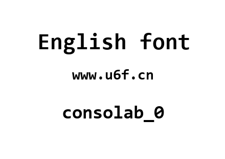 consolab_0.ttf下载