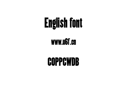 COPPCWDB.TTF下载
