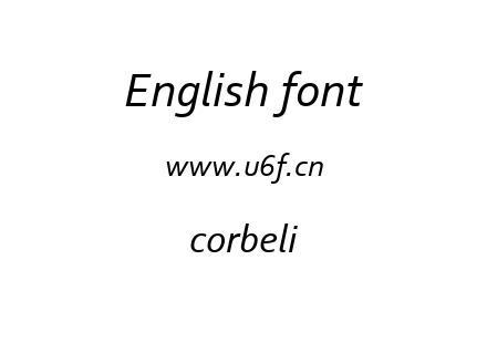 corbeli.ttf下载