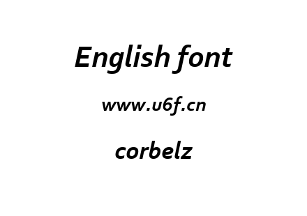 corbelz.ttf下载