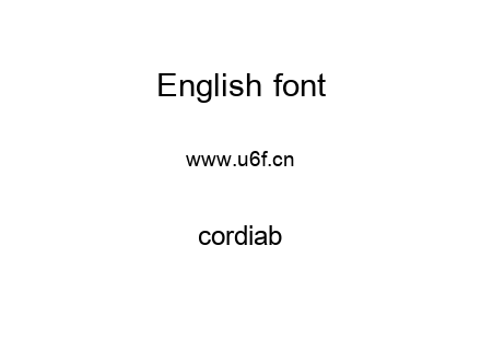cordiab.ttf下载
