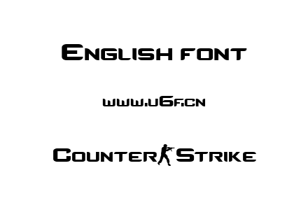 字体-Counter-Strike.ttf下载