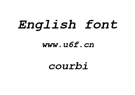 courbi.ttf下载