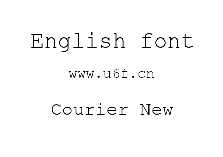 Courier New.ttf下载