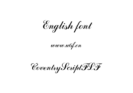 CoventryScriptFLF.ttf下载