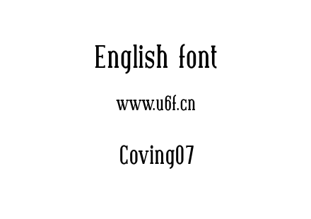Coving07.ttf下载