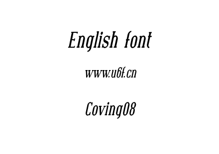 Coving08.ttf下载