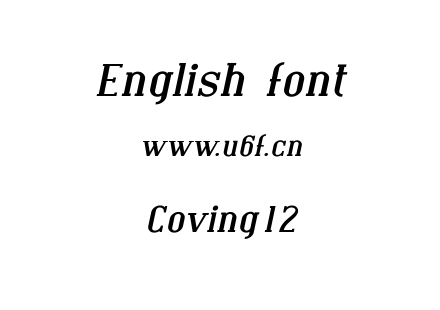 Coving12.ttf下载