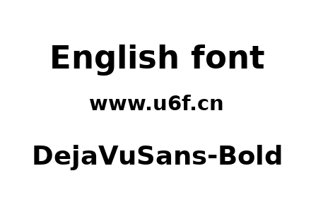 DejaVuSans-Bold.ttf下载