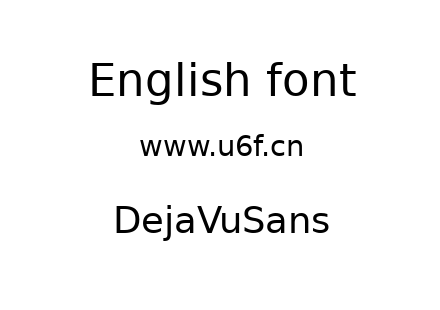 DejaVuSans.ttf下载