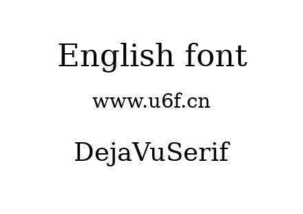 DejaVuSerif.ttf下载