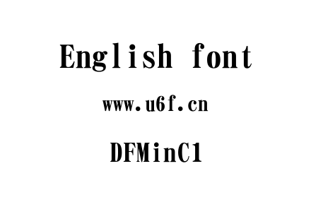 DFMinC1.ttf下载