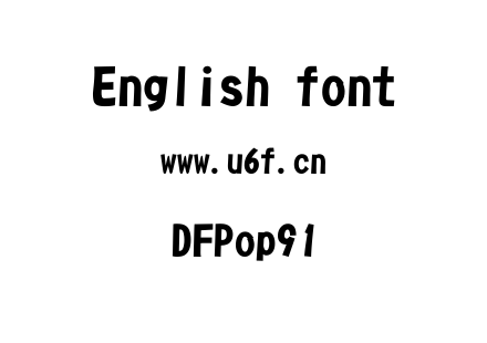 DFPop91.ttf下载