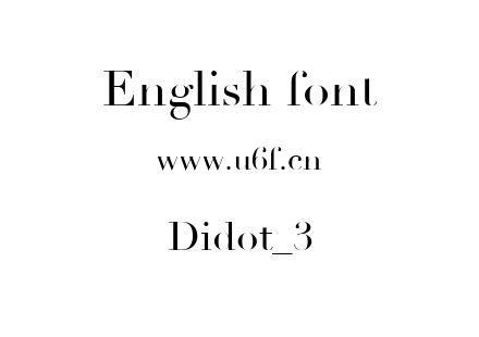 Didot_3.ttf下载