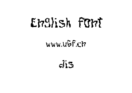 字体-dis.ttf下载