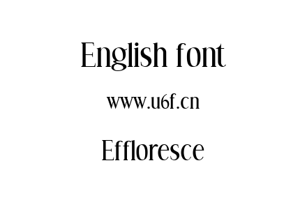 Effloresce.TTF下载
