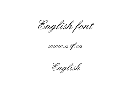 ttf字体-English.ttf下载