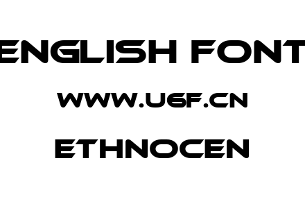 ETHNOCEN.TTF下载