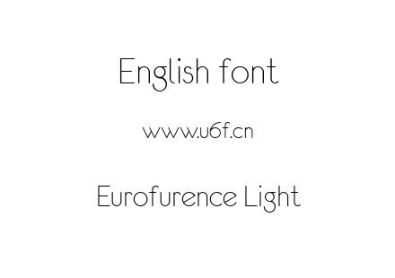字体-Eurofurence Light.ttf下载