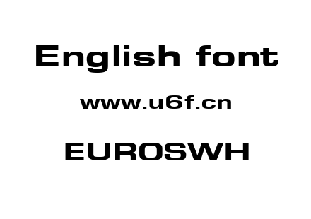 EUROSWH.TTF下载