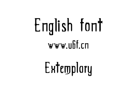 Extemplary.ttf下载