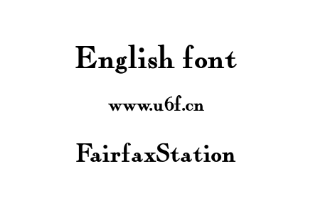 FairfaxStation.TTF下载