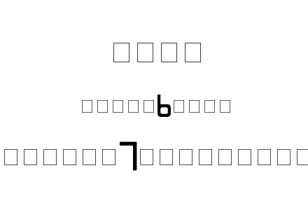 字体-Farrington7B_Qiqi（银行数字体）.ttf下载