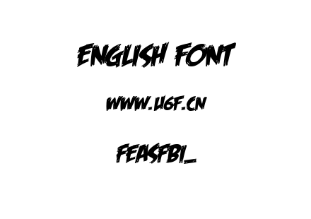 字体-FEASFBI_.TTF下载