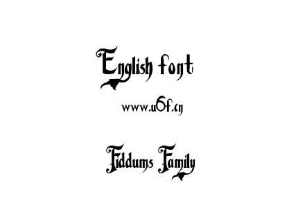 字体-Fiddums Family.ttf下载