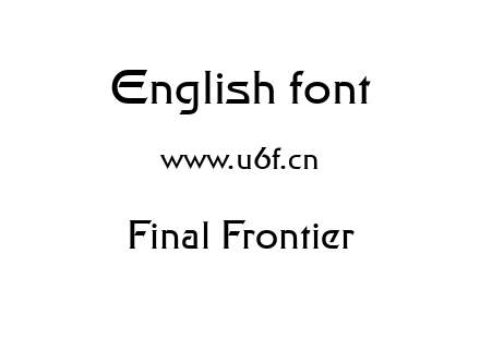 Final Frontier.TTF下载