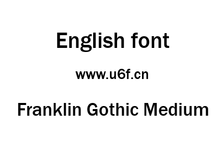 Franklin Gothic Medium.ttf下载